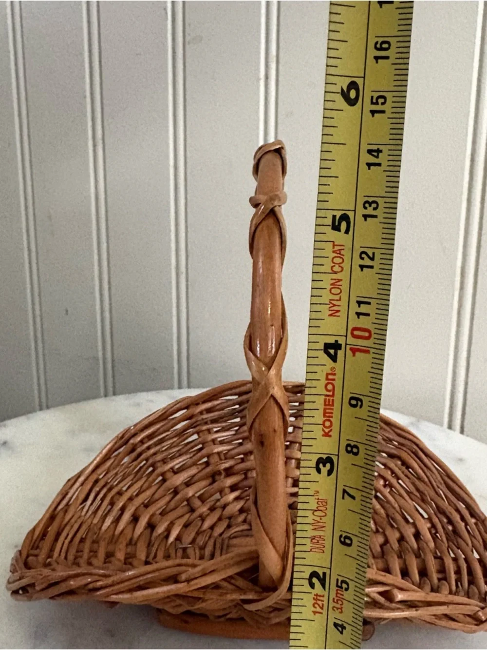 NEW Vintage Small Decorative Basket Cottagecore Farmhouse Country Traditional - Picture 10 of 12